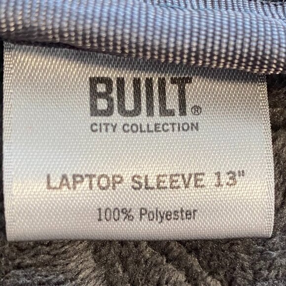 Built City Collection Laptop Sleeve for 13-inch Laptop Black - Picture 8 of 10